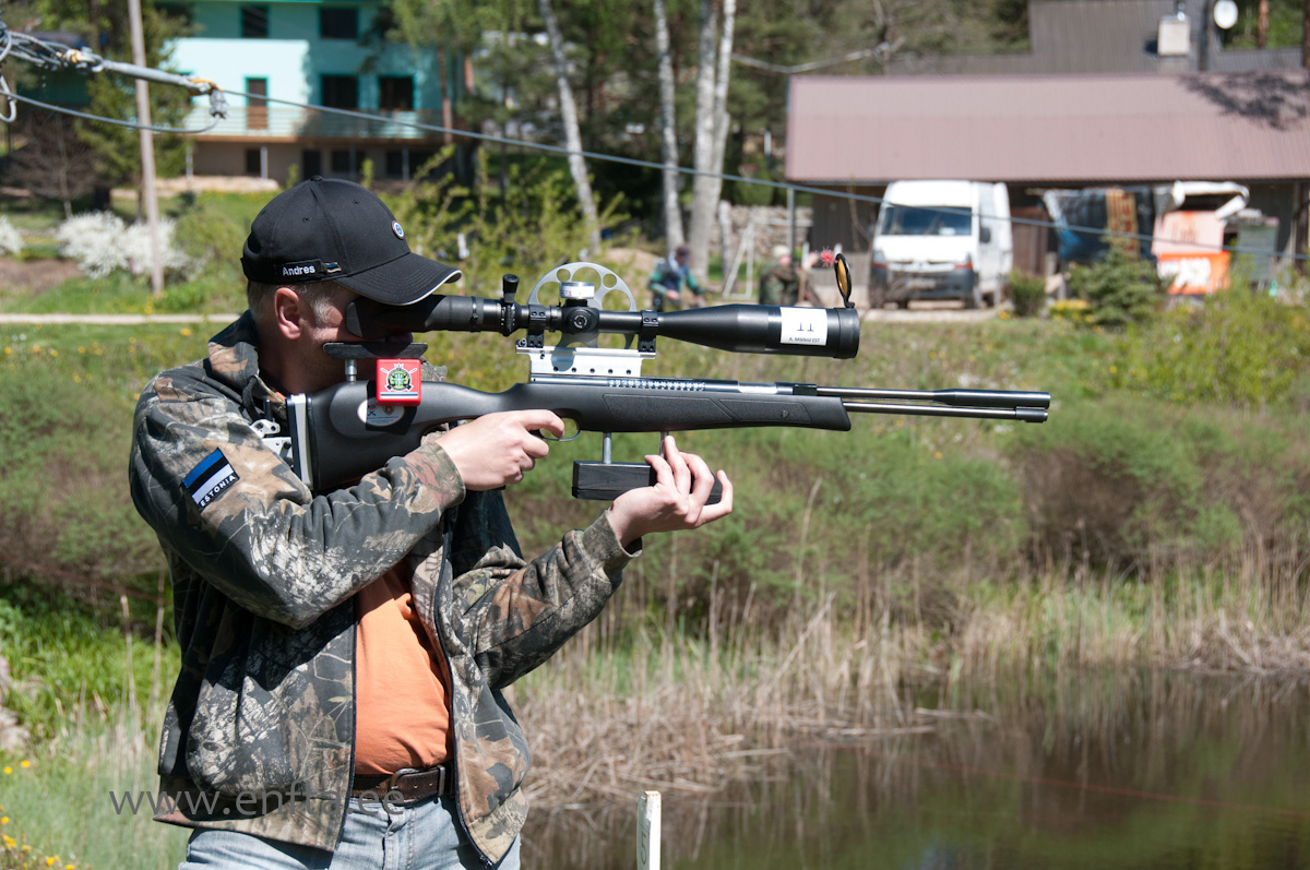 Andres Mikfelt, Weihrauch HW 97 KT, Hawke SideWinder 8-32x56